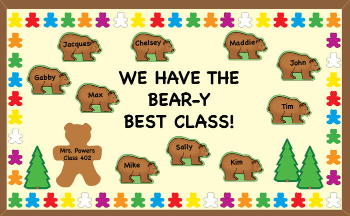 Large wildlife bear notepad