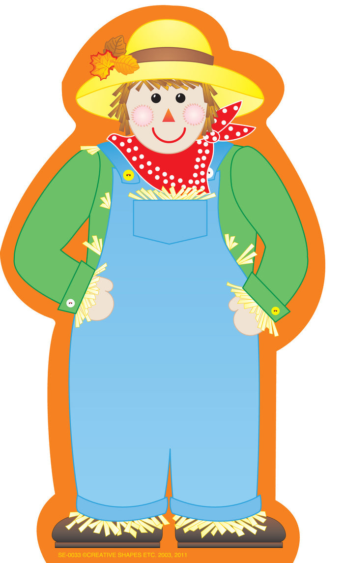 Large Notepad - Scarecrow - Creative Shapes Etc.