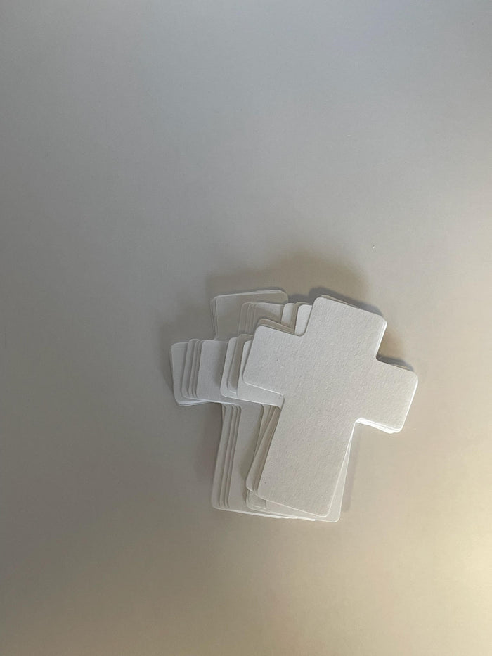 Cross Single Color Creative Cut-Outs- 3” - Creative Shapes Etc.