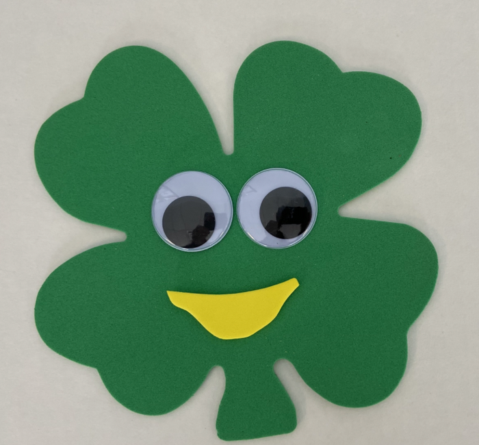 Small Single Color Cut-Out - Four Leaf Clover - Creative Shapes Etc.