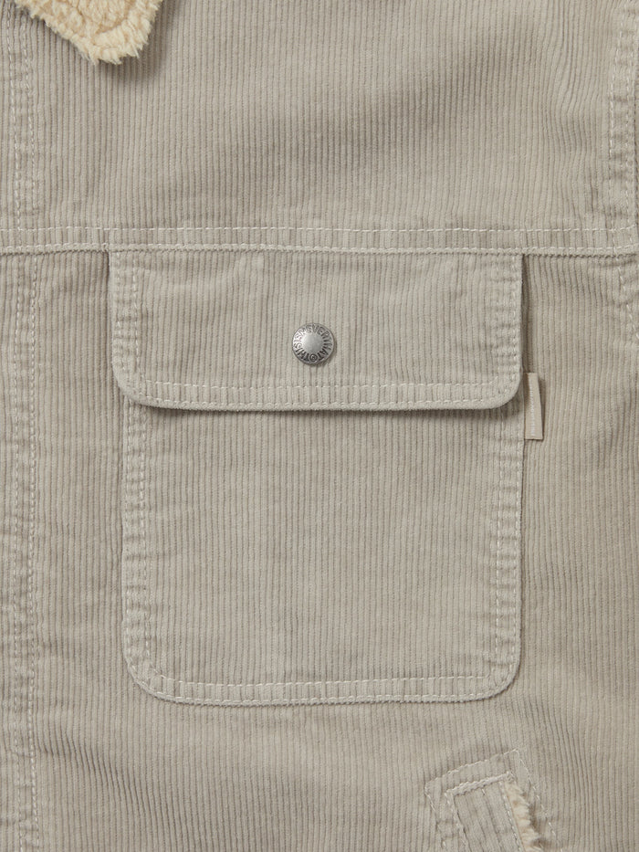 Sherpa Lined Corduroy Trucker Jacket
