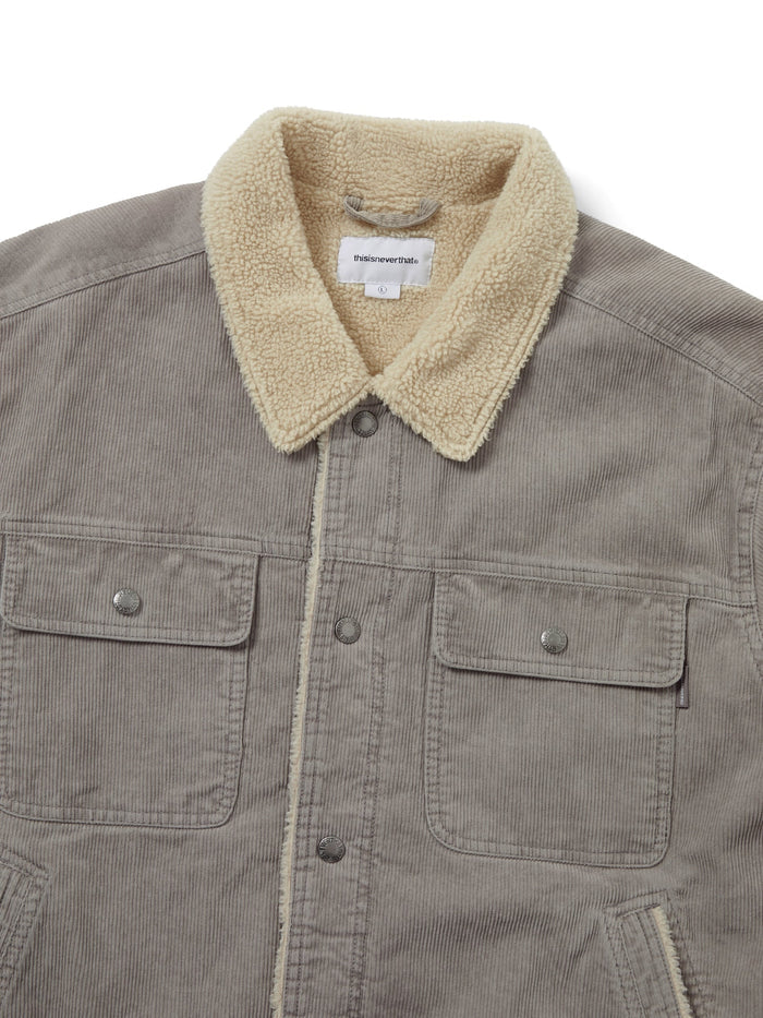 Sherpa Lined Corduroy Trucker Jacket