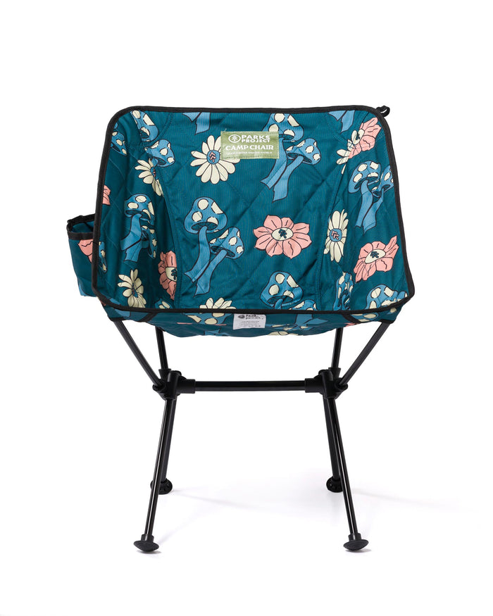 Shop Shrooms Quilted Packable Camp Chair | dusty-teal