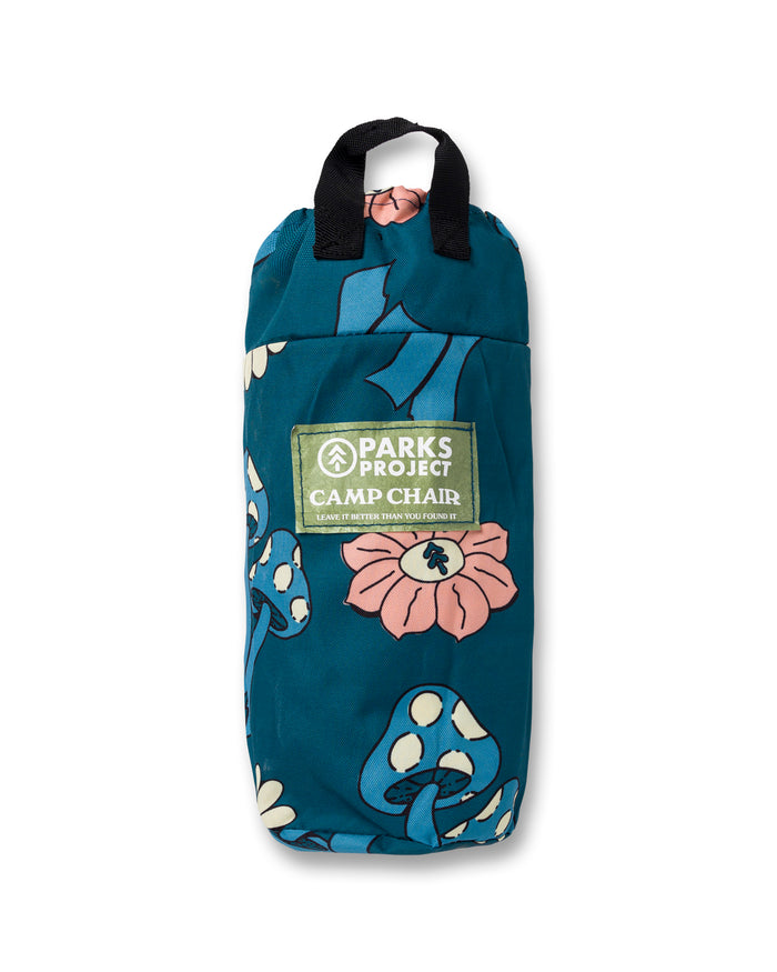Shop Shrooms Quilted Packable Camp Chair | dusty-teal