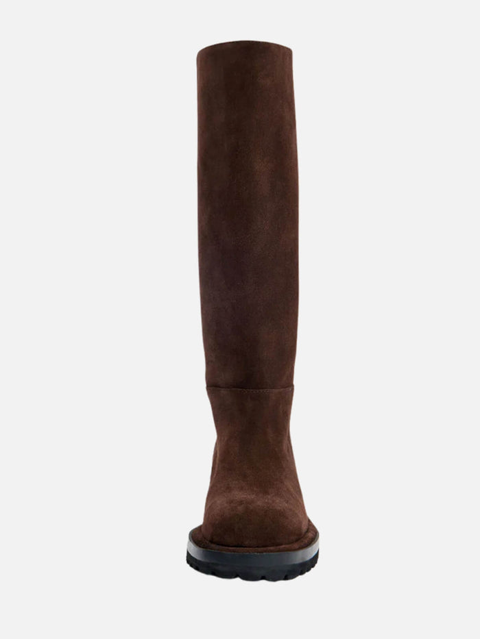 Silvie - Choc Suede