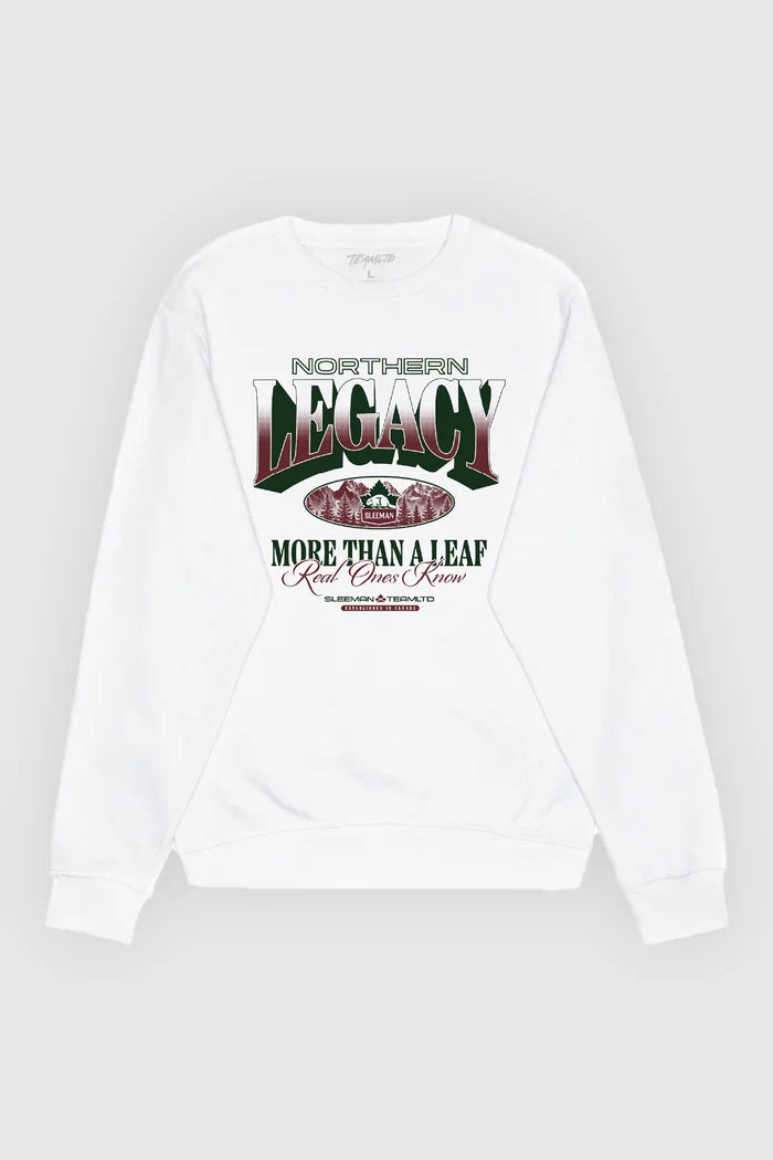Sleeman x TEAMLTD Legacy Crewneck Fleece - Back