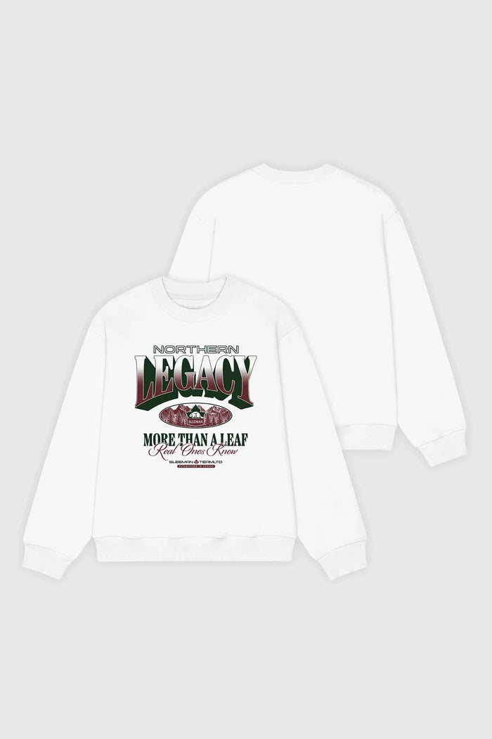 Sleeman x TEAMLTD Legacy Crewneck Fleece - Detail