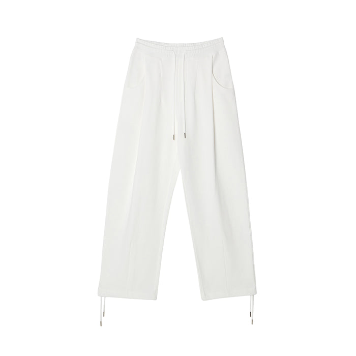 Soft Sweat Wide Pants - WHITE / KHAKI / BLACK