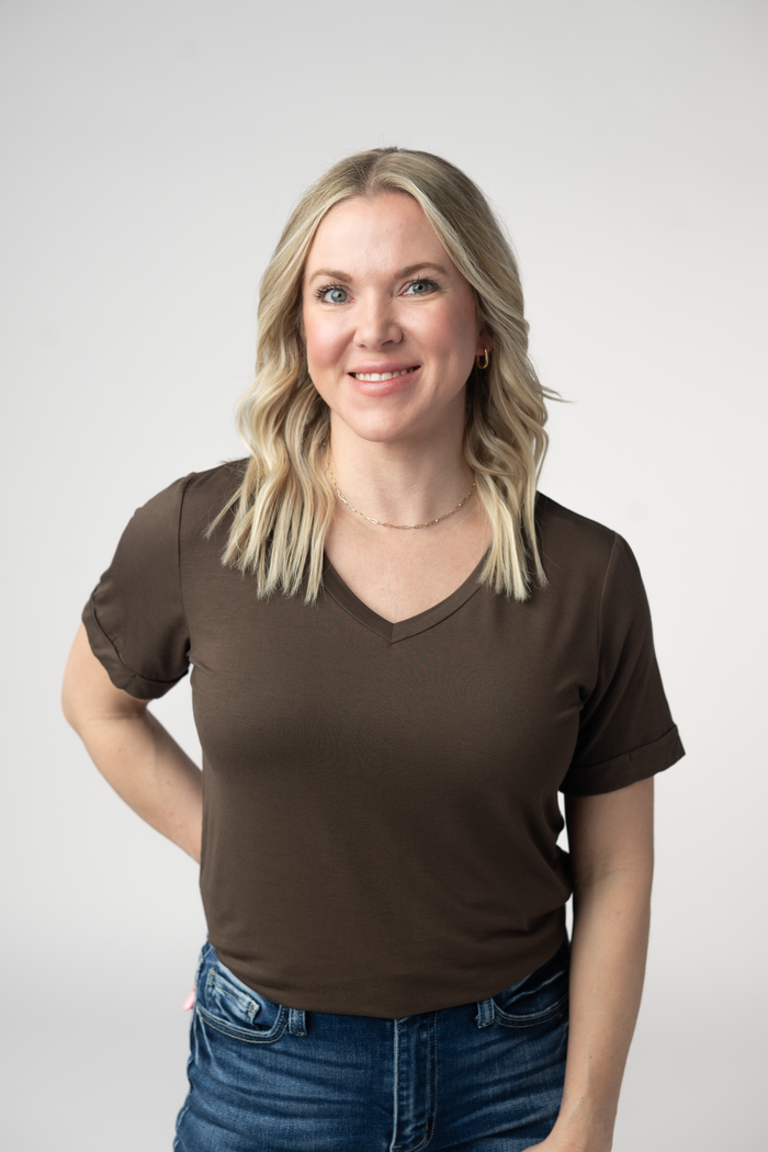 Sophie Top - Brown by Michelle Mae