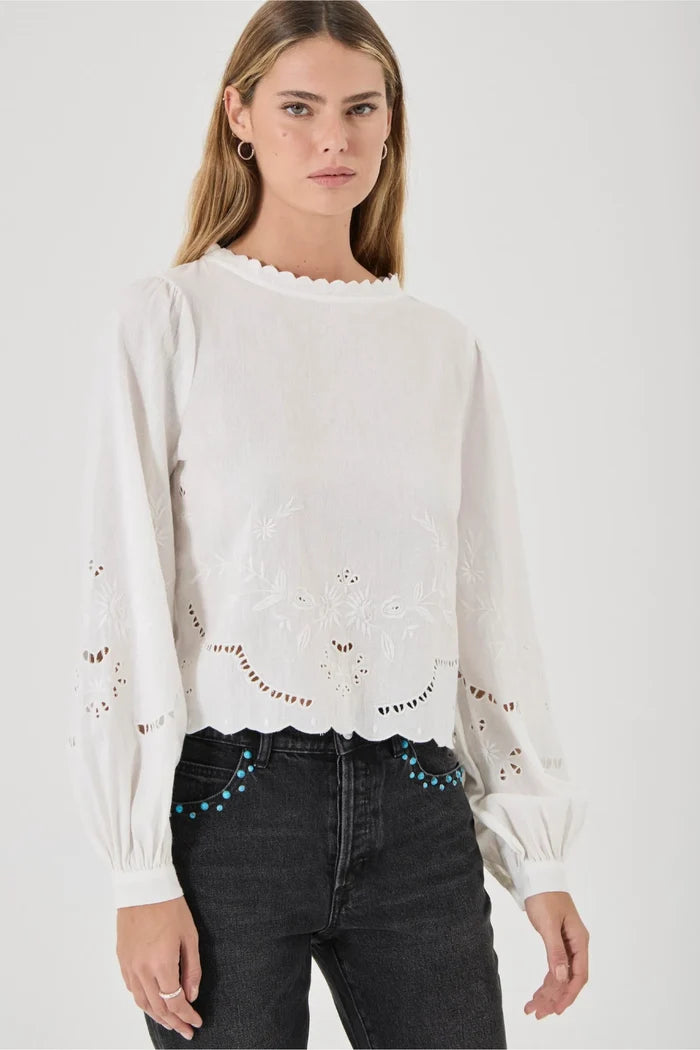 Stephanie Blouse Embroidered