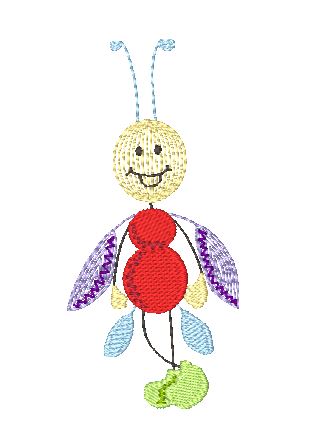 Sticky Bugs [4x4] 11196 Machine Embroidery Designs
