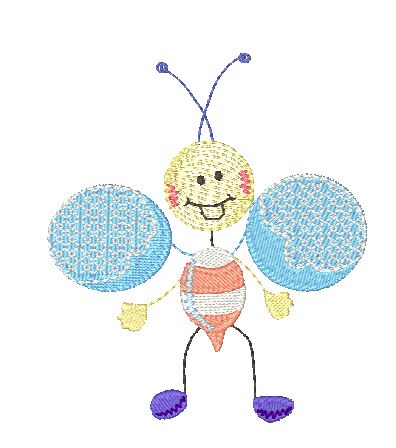 Sticky Bugs [4x4] 11196 Machine Embroidery Designs