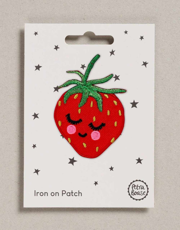 Strawberry Iron on Patch, Petra Boase