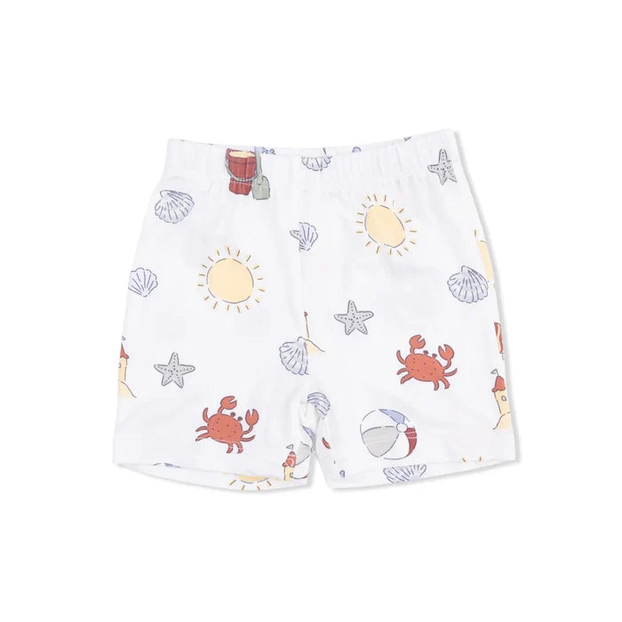 Sunny Sandcastles Loungewear Short Set
