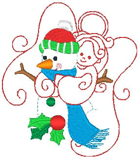 Sweet Christmas Angels [4x4] # 10007
