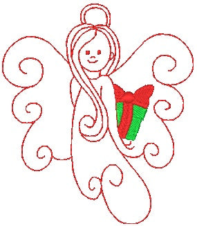Sweet Christmas Angels [4x4] # 10007