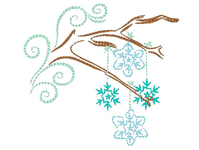 Swirly Decorations [5x7] #  10825