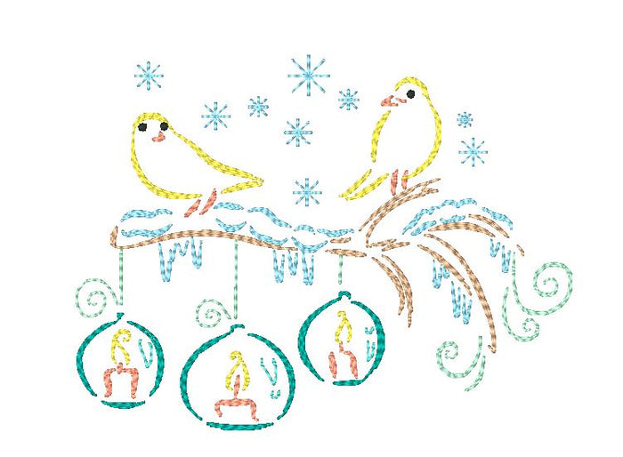 Swirly Decorations [5x7] #  10825