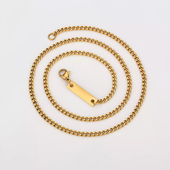 TAG CUBAN CHAINS by CRUX