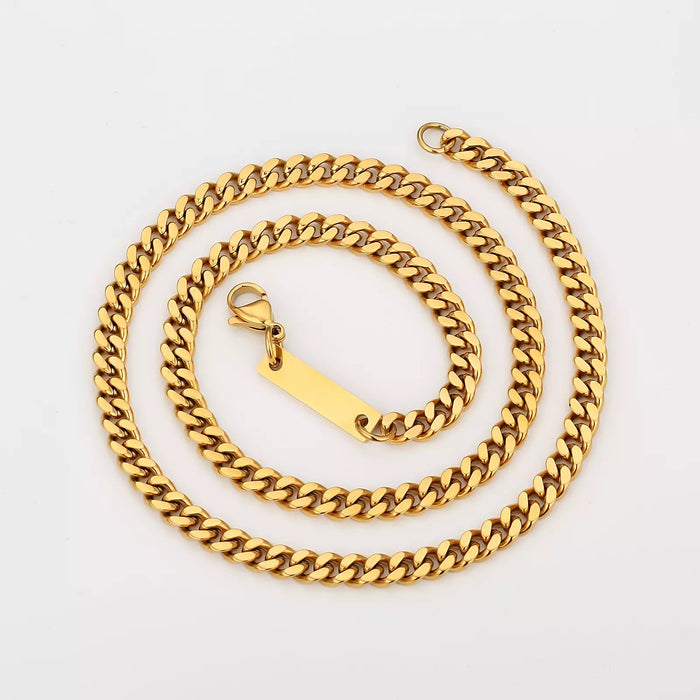 TAG CUBAN CHAINS by CRUX