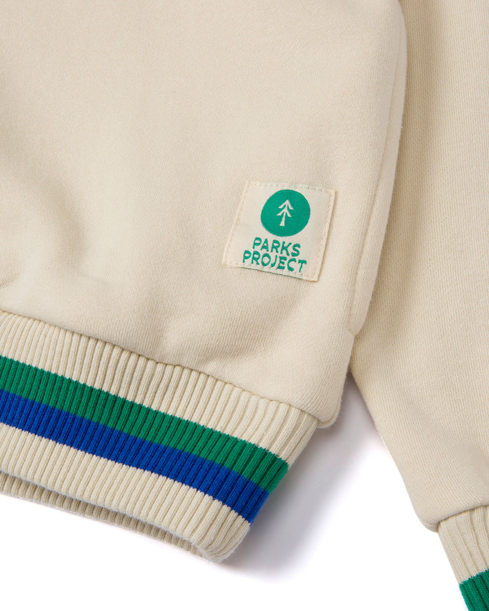 New Tahoe Spirit Quarter Zip Fleece Inspired By Lake Tahoe California | natural