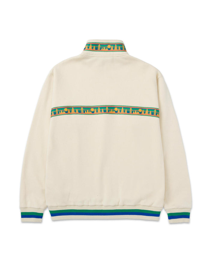 New Tahoe Spirit Quarter Zip Fleece Inspired By Lake Tahoe California | natural