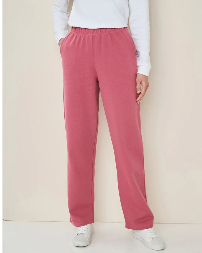 Taylor Cotton Mix Leisure Trousers - Red
