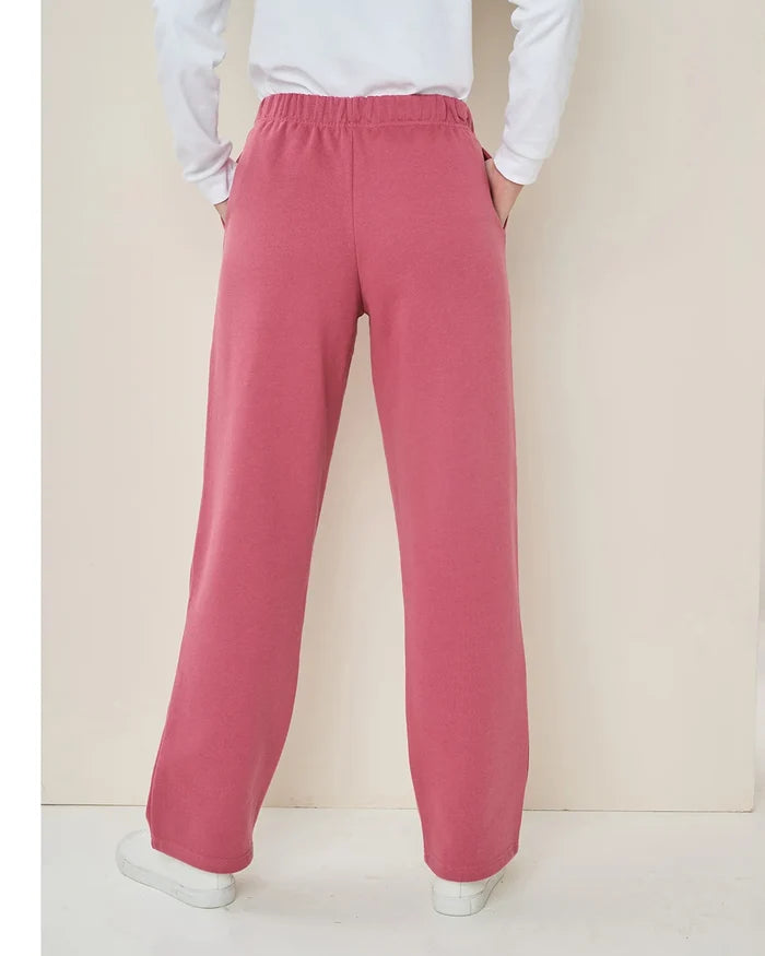Taylor Cotton Mix Leisure Trousers - Red