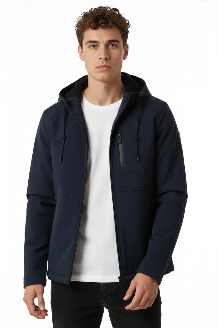 Technical Hooded Jacket