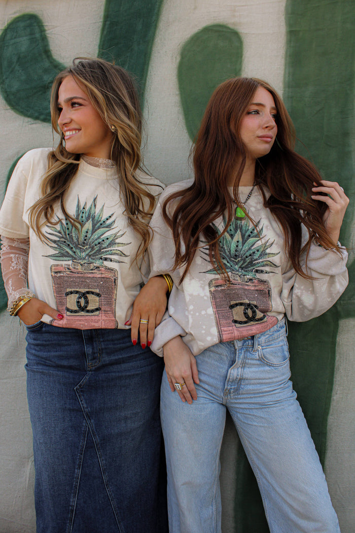 TEE AGAVE GLITZ