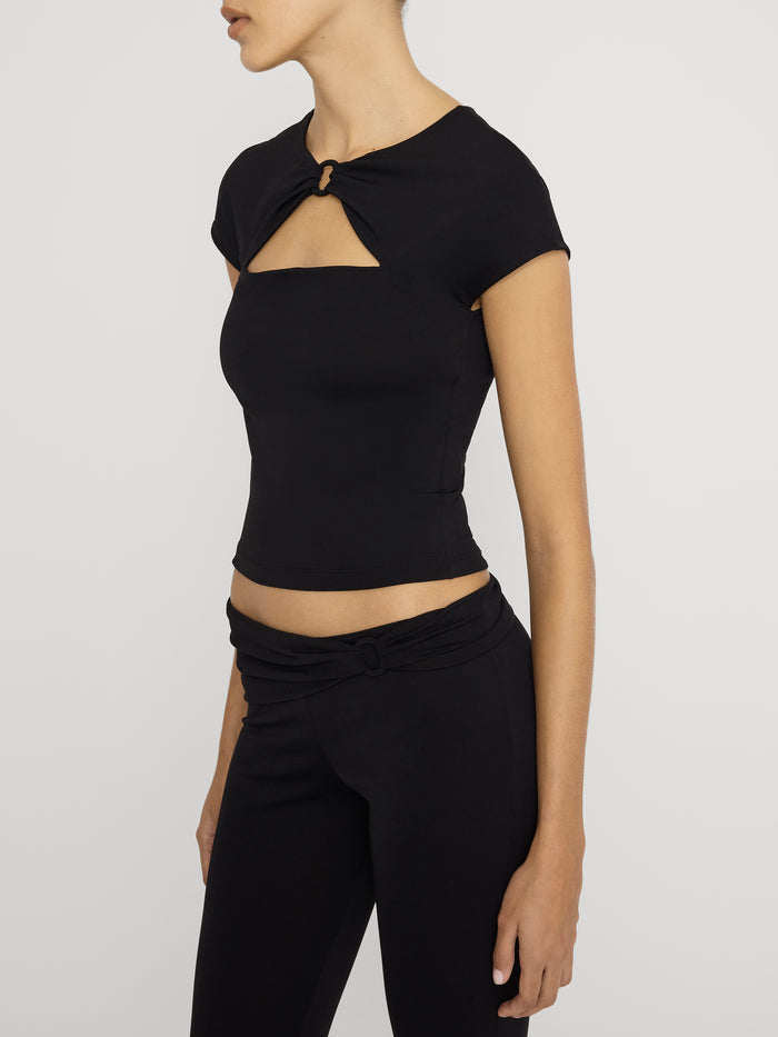 Top on model side