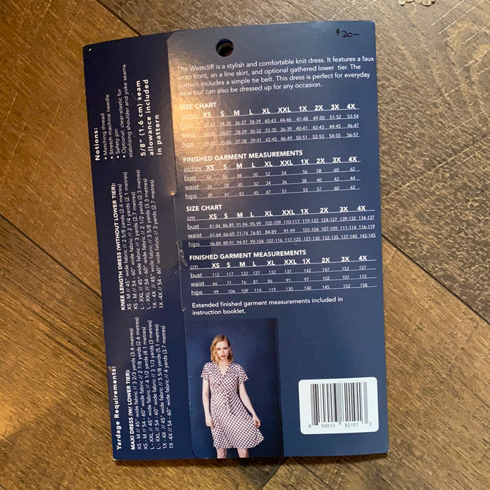 The Weatcliff Dress Pattern -- Friday Pattern Company