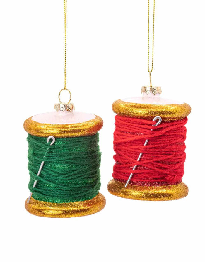 Thread Spool Shaped Decoration