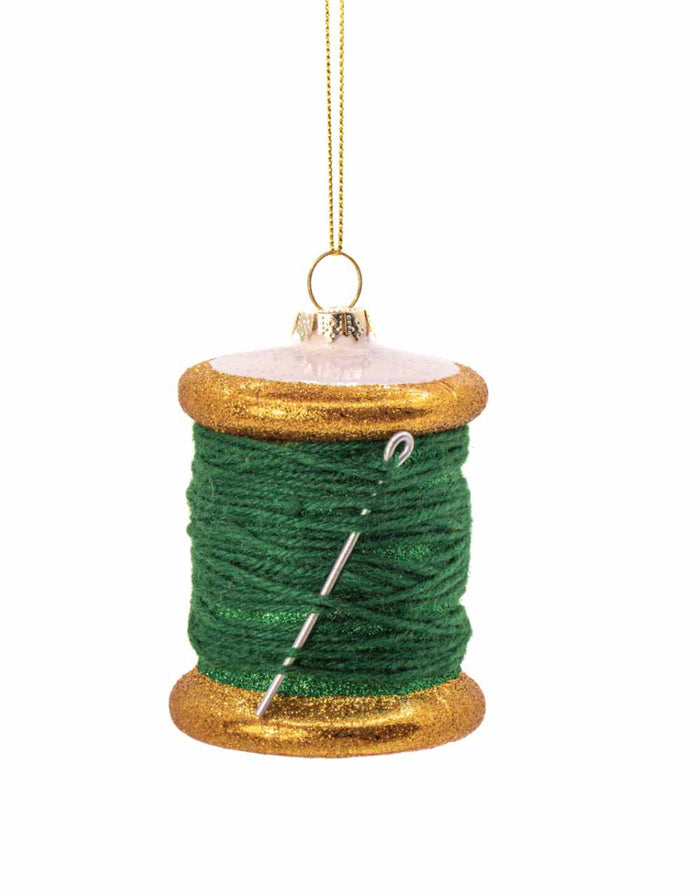 Thread Spool Shaped Decoration