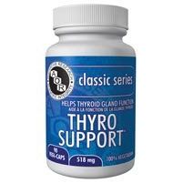 Thyro Support (formerly Thyro 100) (90 VeggieCaps) Brand: A.O.R Advanced Orthomolecular Research - The Oasis of Health