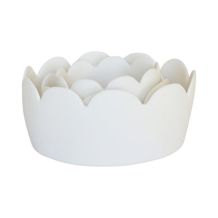 Fleur White Bowl Eleish Van Breems Home