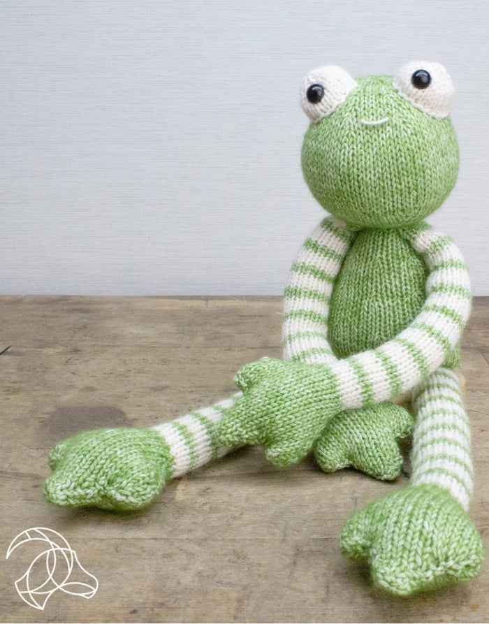 Tinus the Frog Knitting Kit, Hardicraft