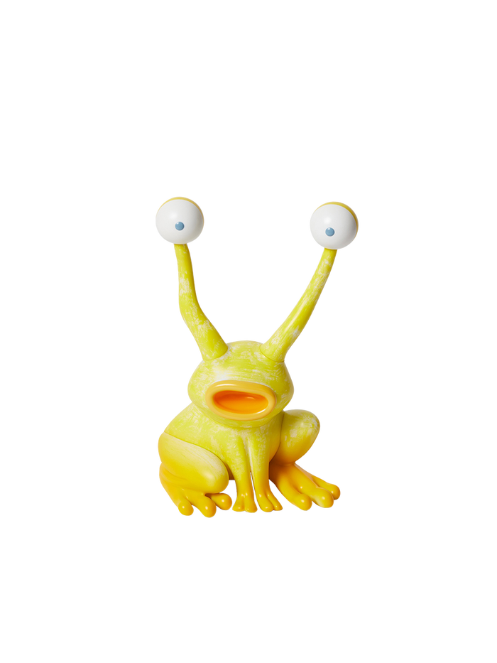 TNT Daniel Johnston Jeremiah the Innocent Frog Vinyl Sculpture