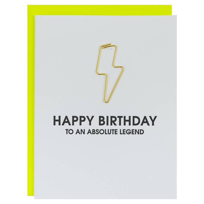 To an Absolute Legend Birthday Card