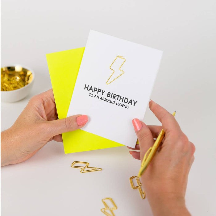 To an Absolute Legend Birthday Card