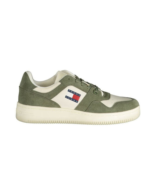 Tommy Hilfiger Verde Leather Men Sneaker