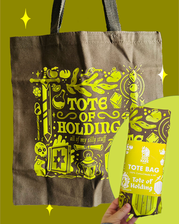 Tote Bag: Tote of Holding