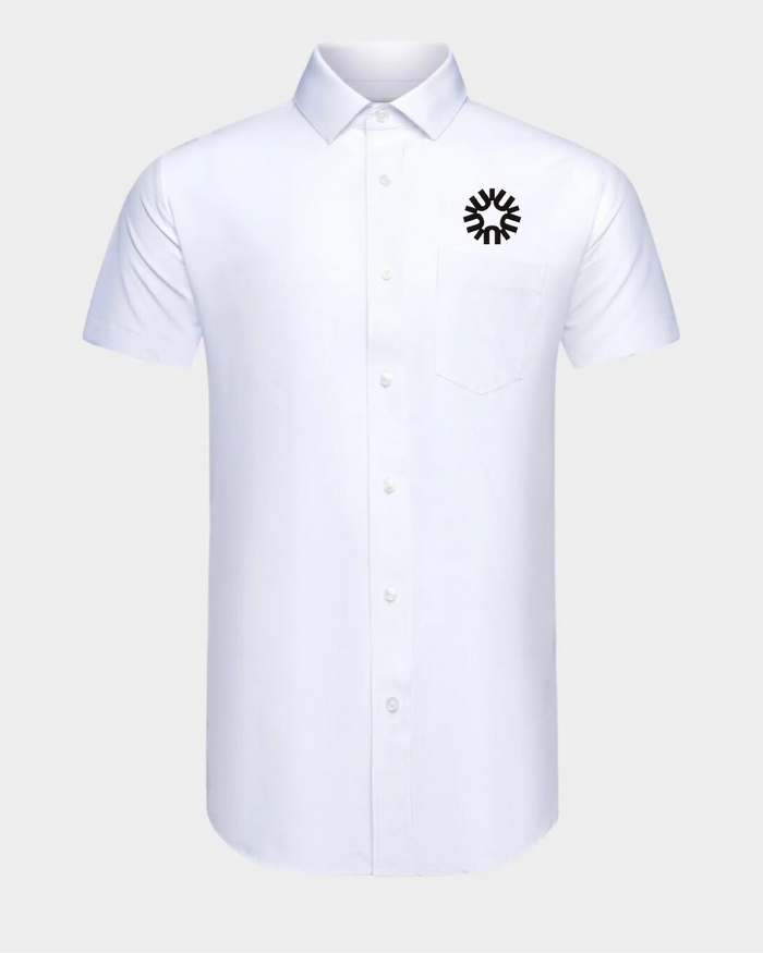 University of Idaho Phenom Classic White Short Sleeve Dress Shirt