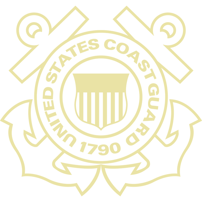 U.S. Coast Guard Honorable Discharge Certificate Frame (11x8.5)*