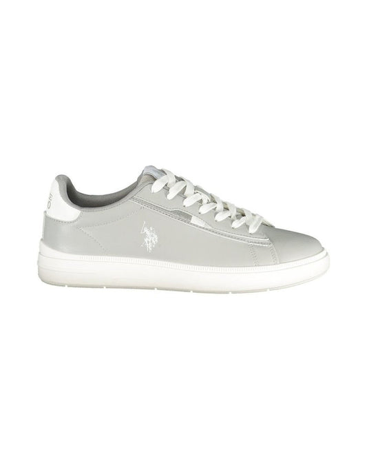 U.S. POLO ASSN. Gray Polyester Men's Sneaker
