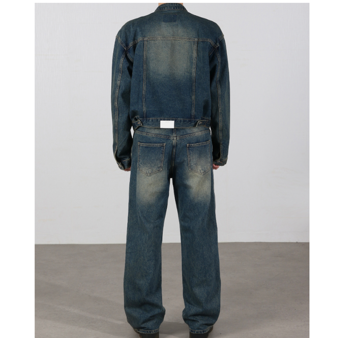 Utility Fade Denim Set-up