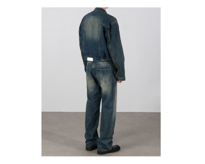 Utility Fade Denim Set-up