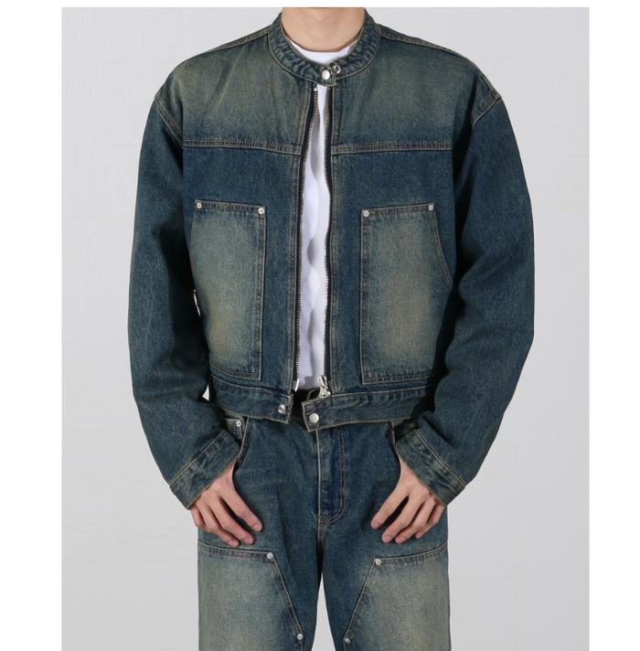 Utility Fade Denim Set-up