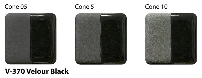 Velour Black Velvet Underglaze Cone 05-10 V-370