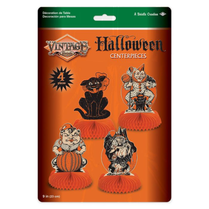Vintage Halloween Centerpieces